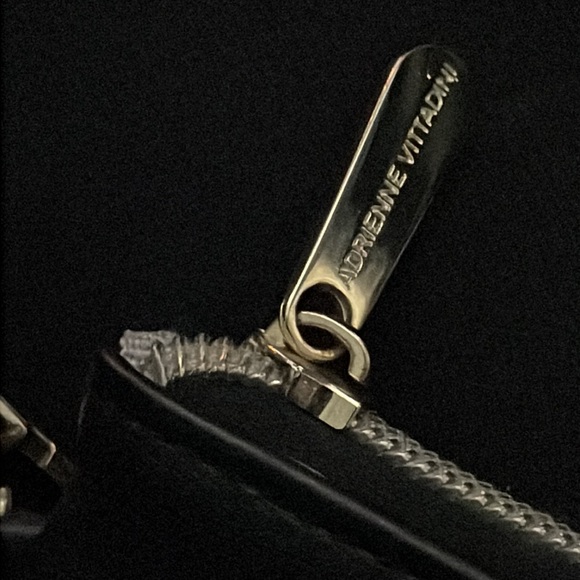 Adrienne Vittadini Black Wristlet w/ Detachable Charging Unit - Picture 3 of 7